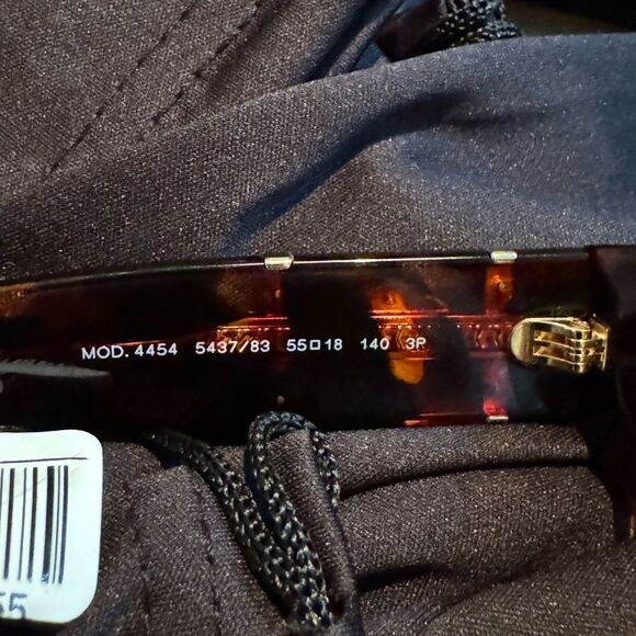 Versace Polarized VE4454 Havana Medusa Sunglasses NEW - Picture 7 of 9